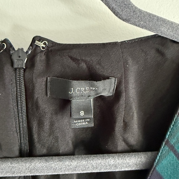 J. Crew Watch Plaid Long Sleeve Dress - Picture 5 of 5